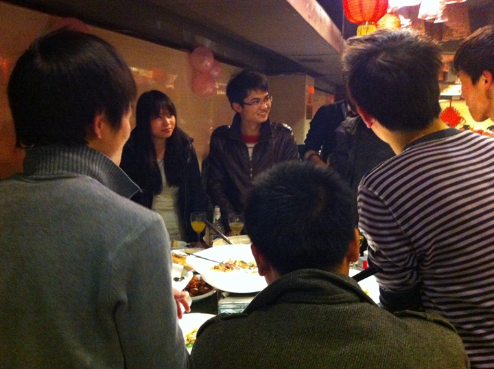 2012年大区二部年底聚餐活动